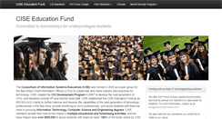 Desktop Screenshot of ciseeducationfund.com