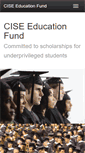 Mobile Screenshot of ciseeducationfund.com